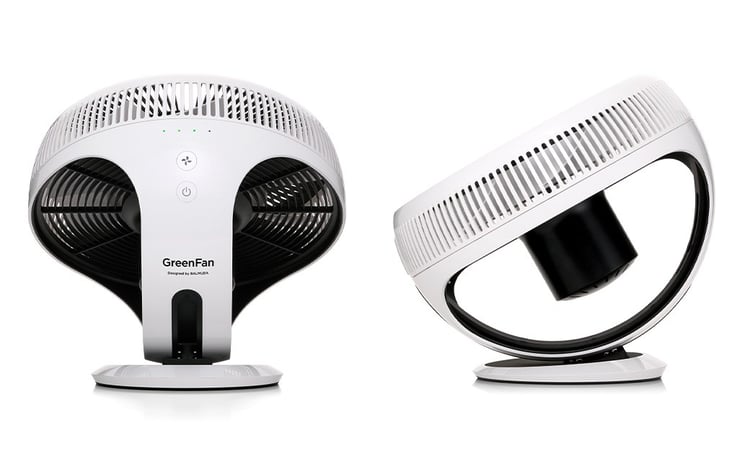 バルミューダ GreenFan Cirq ホワイト×ブラック EGF-3400-WK／JP