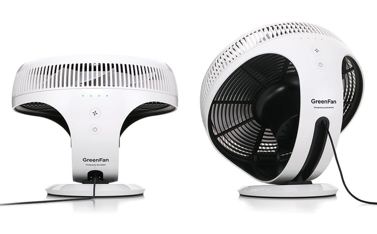 バルミューダ GreenFan Cirq ホワイト×ブラック EGF-3400-WK／JP