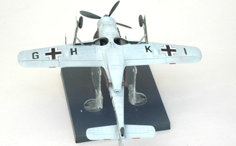 フォッケウルフ Fw190V18 試作機 1/48 ／ 模型 完成品 柏木崇男 茨城県
