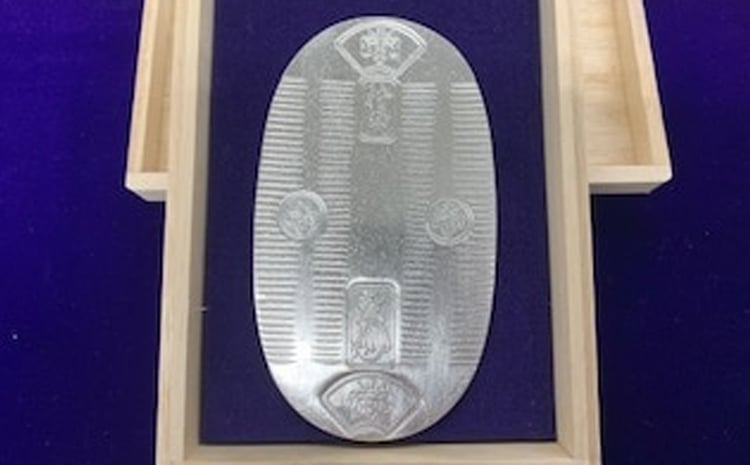 造幣局検定刻印入り 】純銀 100g小判 │ 純銀 銀 貴金属 小判 高級