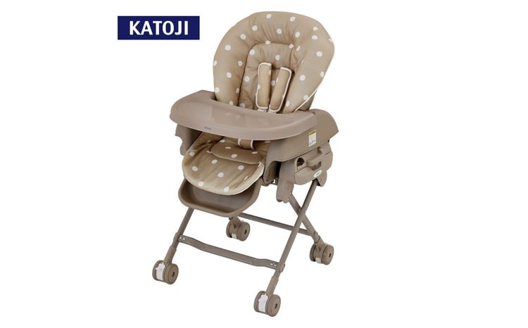 62-2_スイングハイローラック ピッコロ（ドットベージュ）｜カトージ