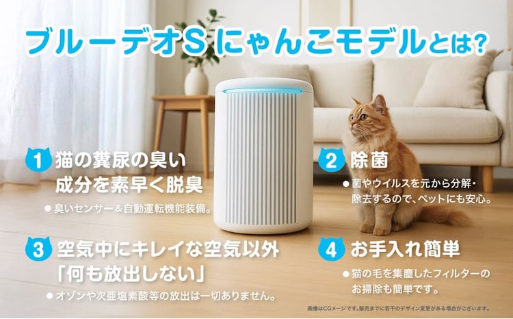 MC-S201】 ブルーデオS型 + 【MC-S311C】 脱臭除菌機 ブルーデオS