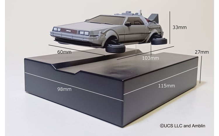磁力浮上！バック トゥ ザ フューチャー2 タイムマシン フローティング