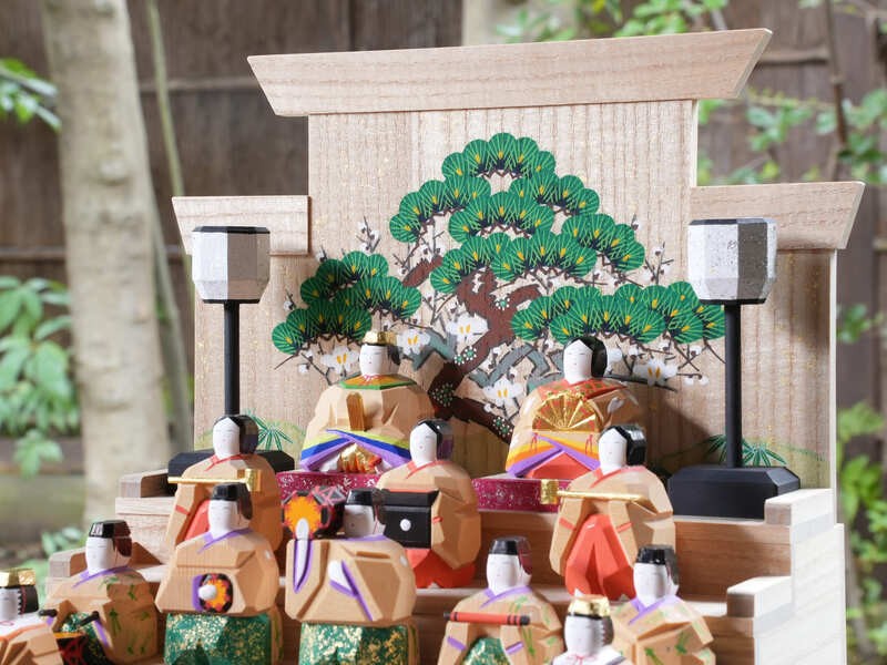 奈良 一刀彫 おひなさま 雛人形 ひな祭り 段雛 座雛 立雛 ふるさと納税