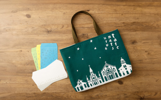 夏夜の教会群】トートバッグ・レターセット ／ バッグ ファッション