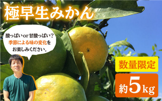 極早生みかん （岩崎・上野）約5kg ＜Da・IWASAKI FARM＞ [CCZ002