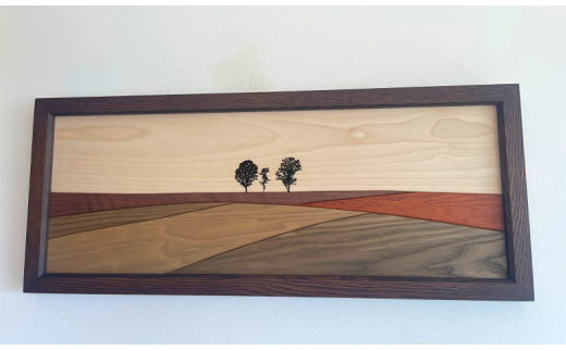 貴妃花「木々の丘」シリーズ[039-03] - 北海道美瑛町｜ふるさと