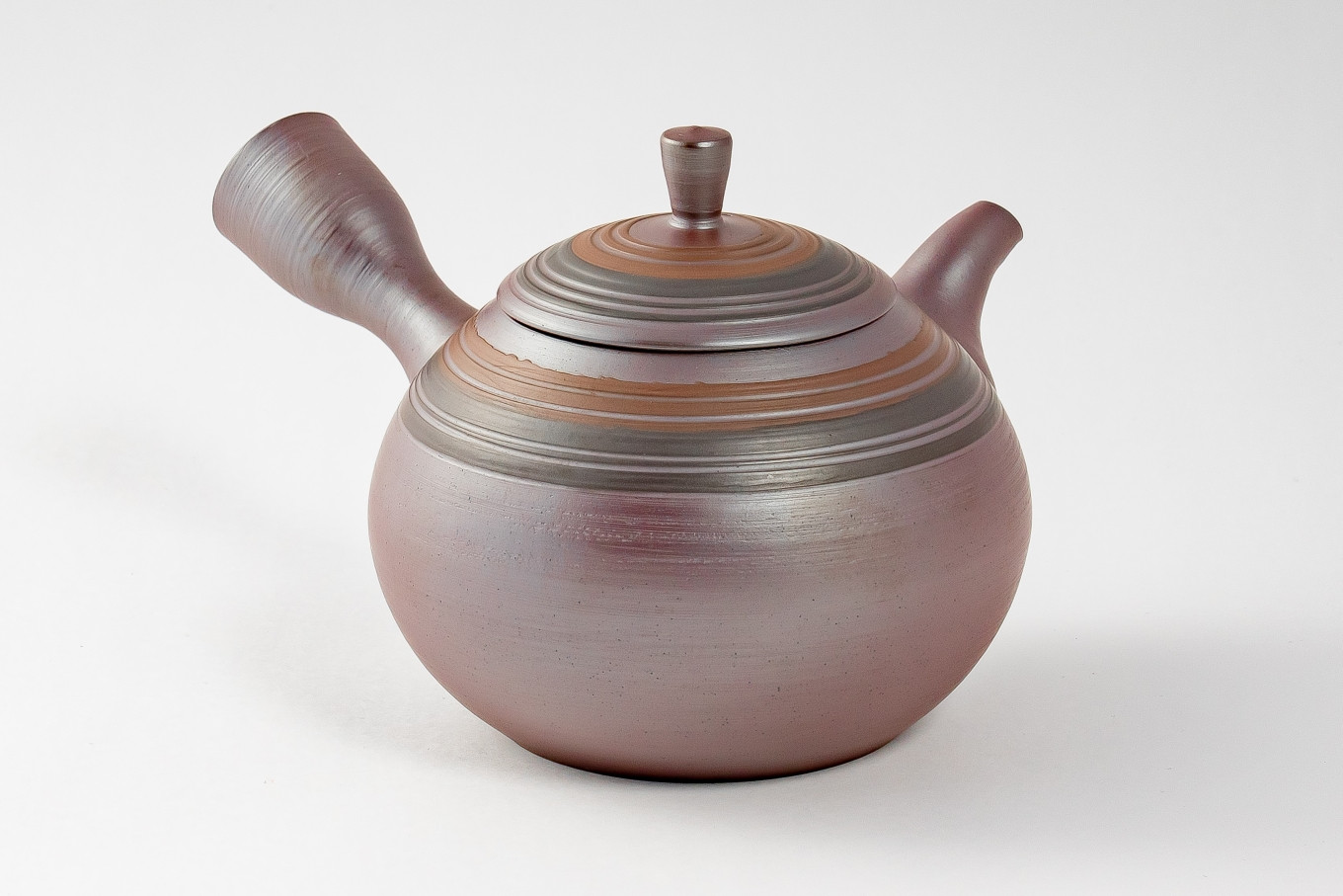 萬古焼（ばんこやき）】醉月陶苑 窯印急須（彩りコマ） - 三重県四日市