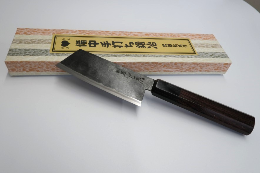 松水武田AS 菜切ー文化ー出刃セット・4本包丁 松水武田AS 菜切ー文化ー