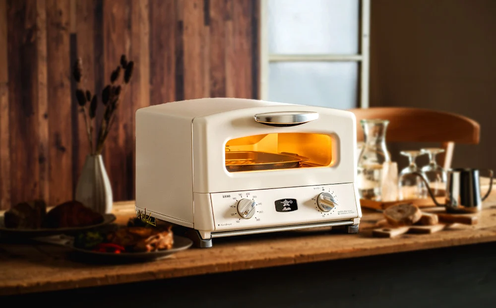 アラジン 2枚 ホワイト 白 グラファイト トースター 2枚焼き Aladdin