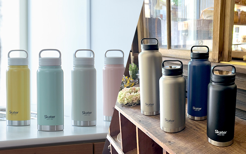 ハンドル付ワンプッシュダイレクトボトル 1500ml 保冷専用シルバー