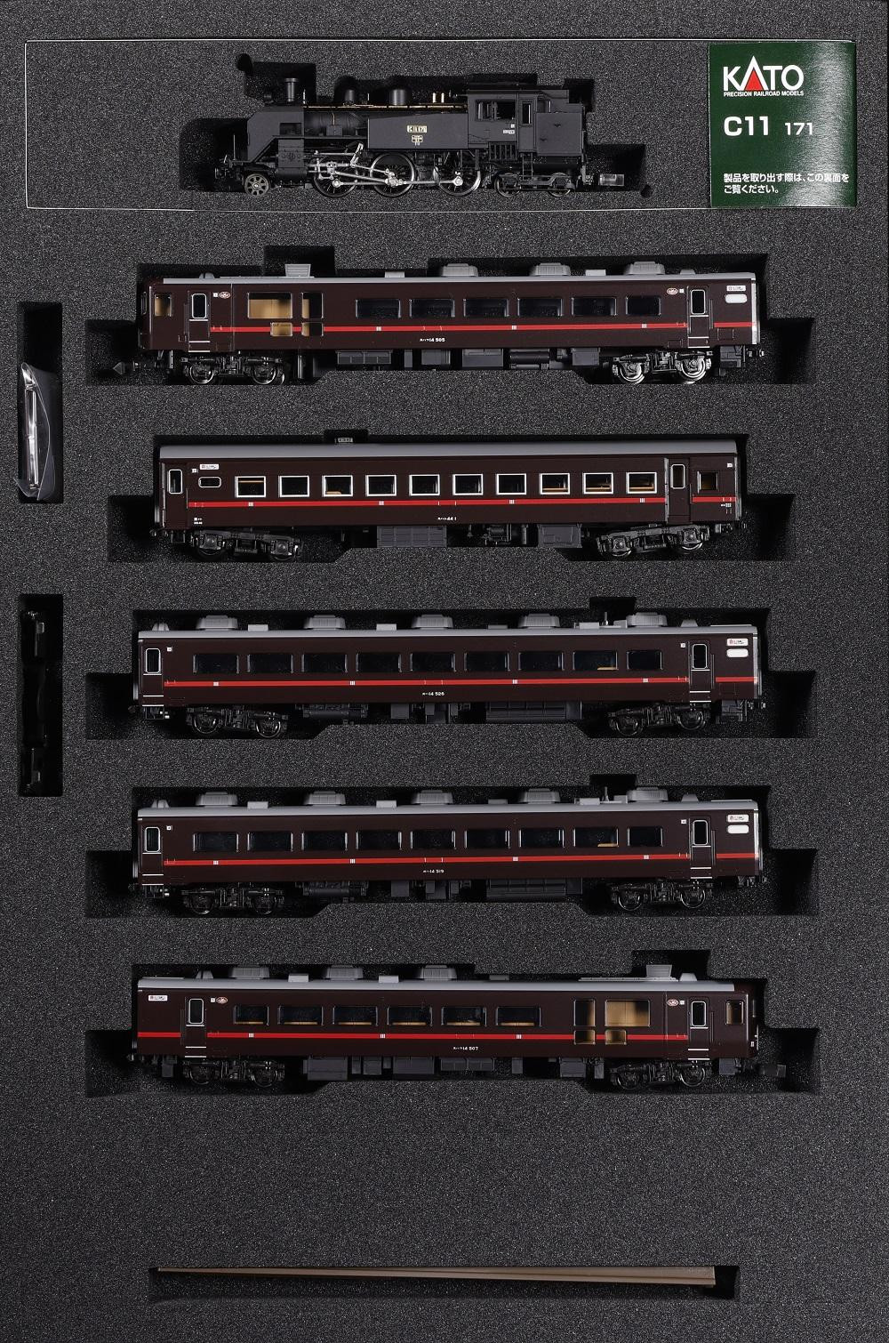 数量限定「SL冬の湿原号」C11 171+14系500番台 6両セット（1/150