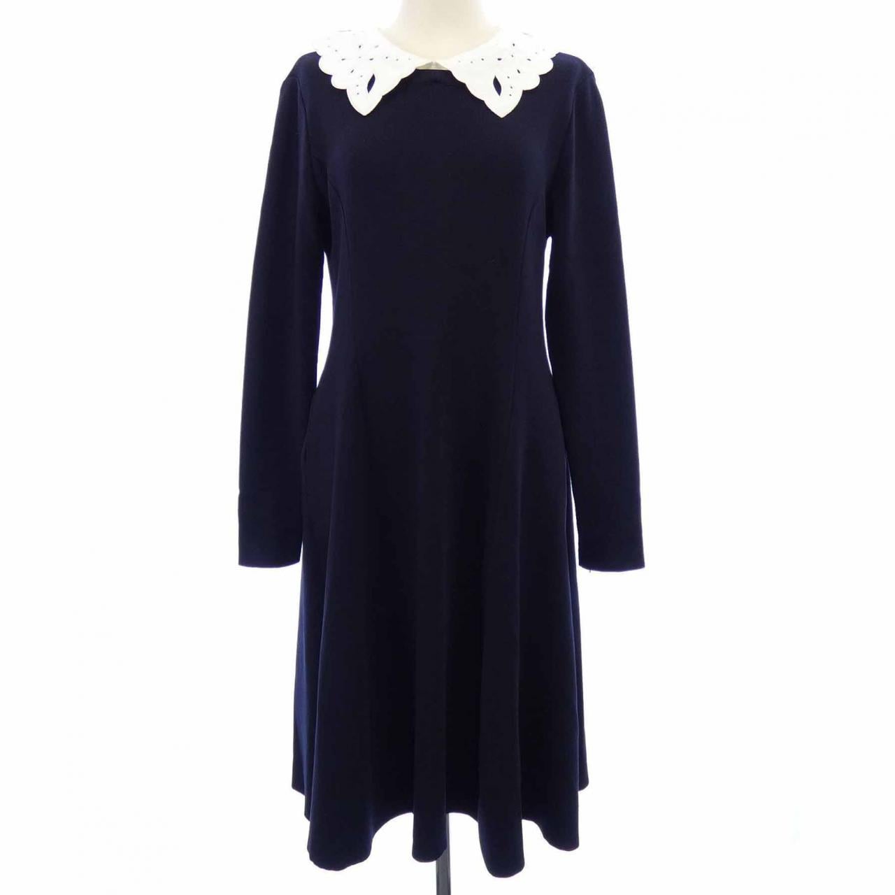 コメ兵｜フォクシーニューヨーク FOXEY NEW YORK KNIT CHAPEL DRESS 花
