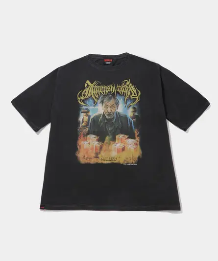 Netflix『地面師たち』のヴィンテージ風Tシャツ発売 ピエール瀧らを
