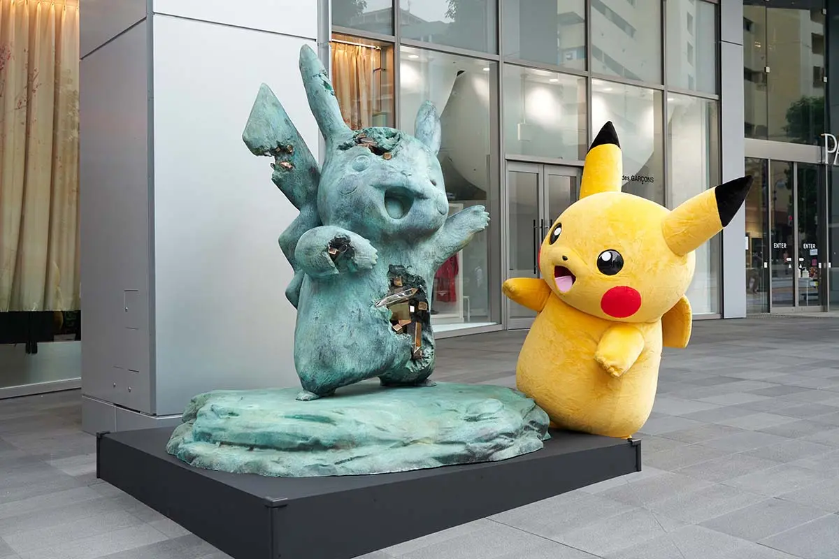 Daniel Arsham Courtesy of NANZUKA ©2020 Pokémon. TM, ® Nintendo.の