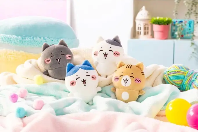 ちいかわ 招福ハチワレ ぬいぐるみ マスコット 2点セット！ ちいかわ