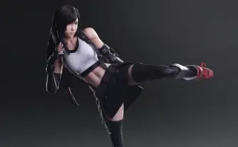 FF7のクラウド、ティファ、エアリス、バレットが精巧なフィギュアに