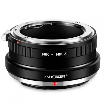 Nikon F/AF AI AI-S Mount Lens to Nikon Z6 Z7 Camera K&F Concept