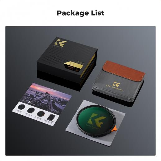 X30 レンズ フィルター 37Mm (9ストップ) - K&F Concept