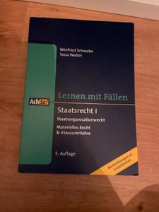 Schwabe Staatsrecht I kleinanzeigen.de