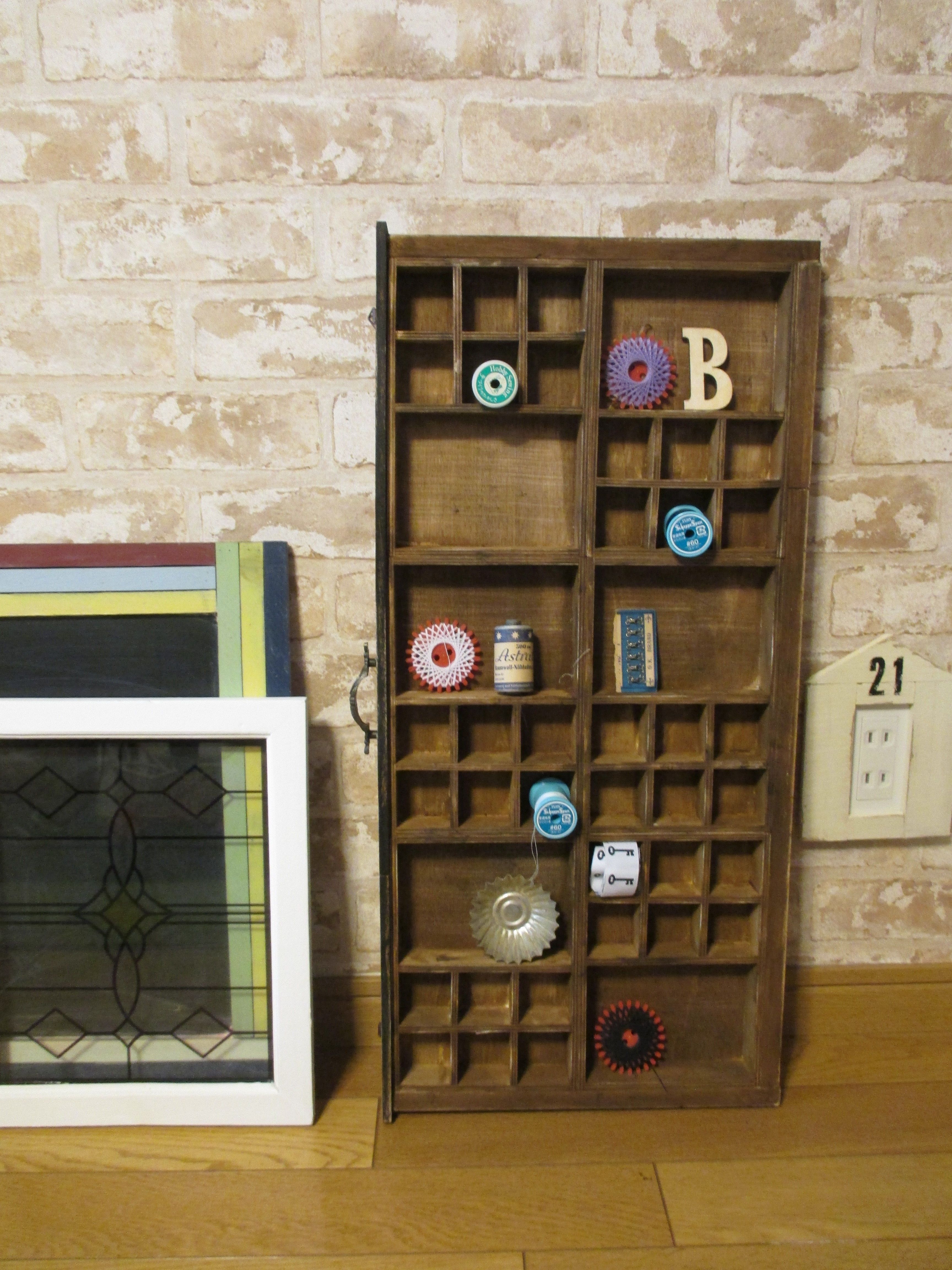 100均に見えない？！本格！アンティーク風プリンタートレイ