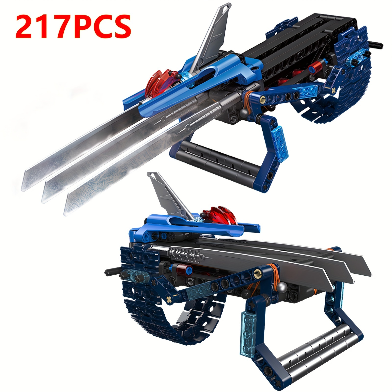 217個のビルディングブロックセット 人工ダイヤモンドアイスウルフ