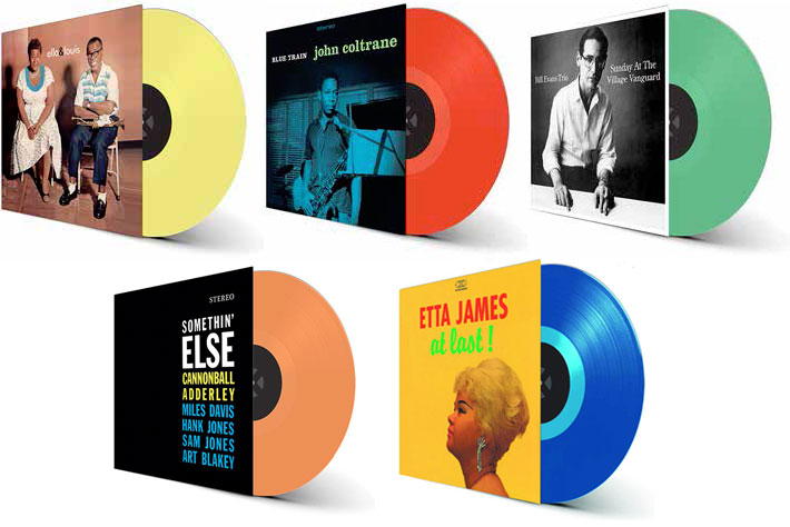 WAX TIME IN COLOR～ジャズ名盤が180g重量盤カラーレコードに