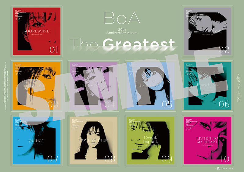 BoA 日本デビュー21周年目を迎える2022年5月30日にAnniversary Album