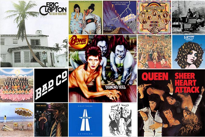 ロック 1974年の名盤 30選 - 発売50周年を迎える名盤をそろえよう|ロック