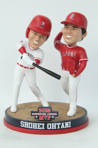大谷翔平2023 AL MVP 2way ボブルヘッドが【288個】生産限定で発売