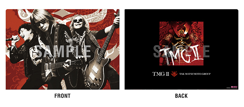 TMG (Tak Matsumoto Group) 2nd ニューアルバム『TMG Ⅱ』9月18日発売