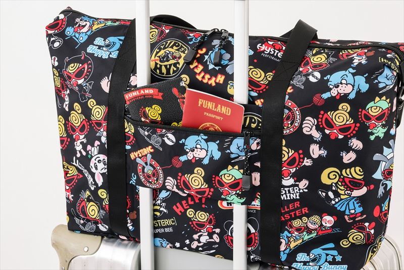 ヒステリックミニ」旅行にも使えるビッグバッグが登場！【ローソン