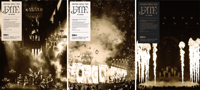 ENHYPEN ライブ ブルーレイ＆DVD『ENHYPEN WORLD TOUR 'FATE' IN JAPAN