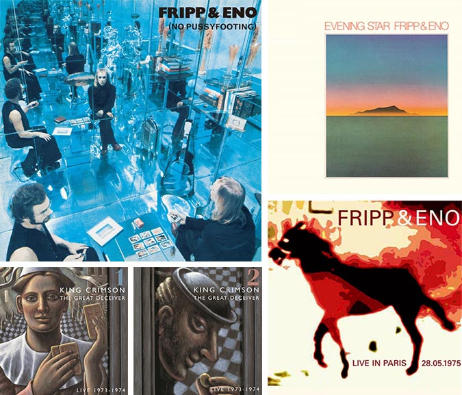 フリップ＆イーノ 名盤 紙ジャケットSHM-CD再発 - キング・クリムゾン