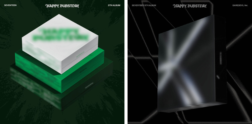 SEVENTEEN 5thアルバム「HAPPY BURSTDAY」2025年5月27日リリース