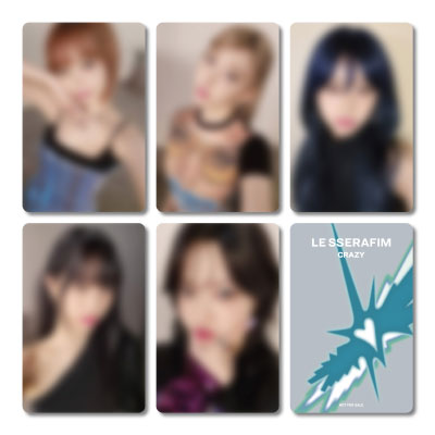 LE SSERAFIM 4thミニアルバム 'CRAZY'《HMV限定特典：ステッカー(5種