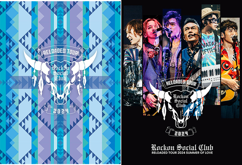 Rockon Social Club 最新ライブ ブルーレイ＆DVD『RELOADED TOUR 2024