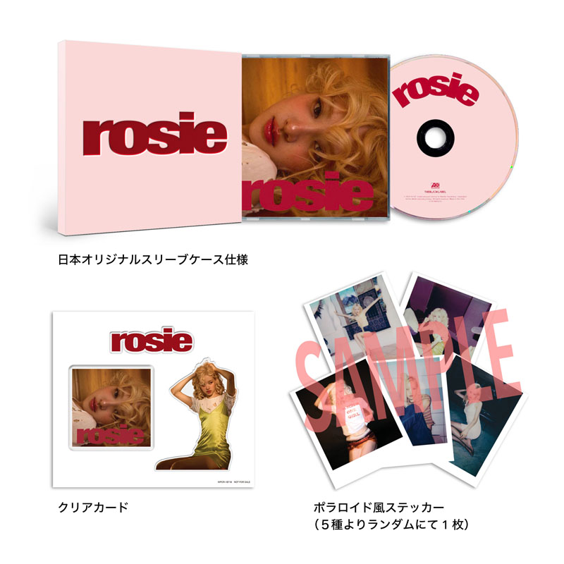 BLACKPINK ROSE(ロゼ) 初のスタジオアルバム『ロージー』日本盤 2024年