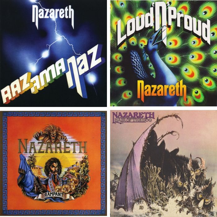 ナザレス 名盤4タイトル 最新リマスター 紙ジャケットSHM-CD 2024年11