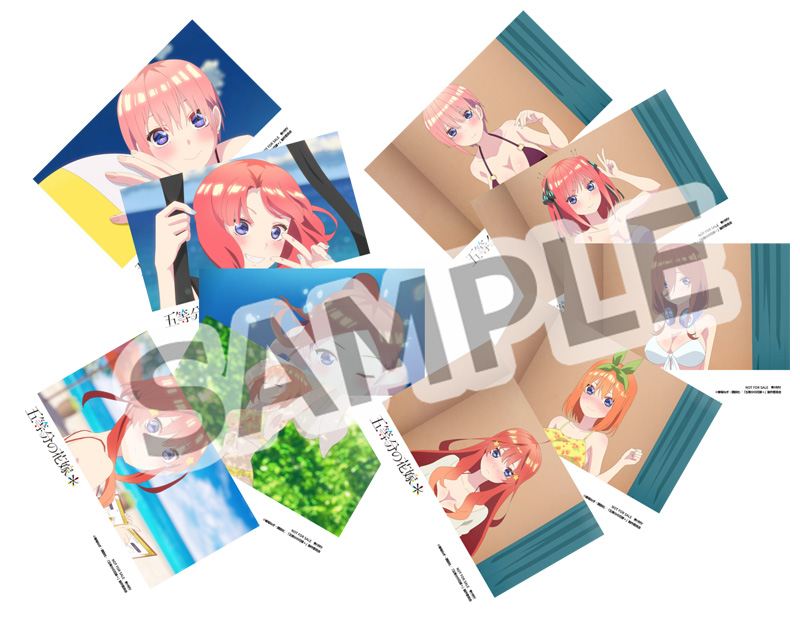 五等分の花嫁＊ Blu-ray & DVD 2025年3月5日 発売中 【HMV限定特典つき