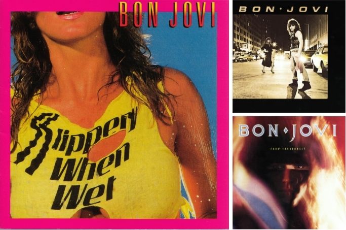 ボン・ジョヴィ 名盤デラックスエディション 3タイトル 7インチ