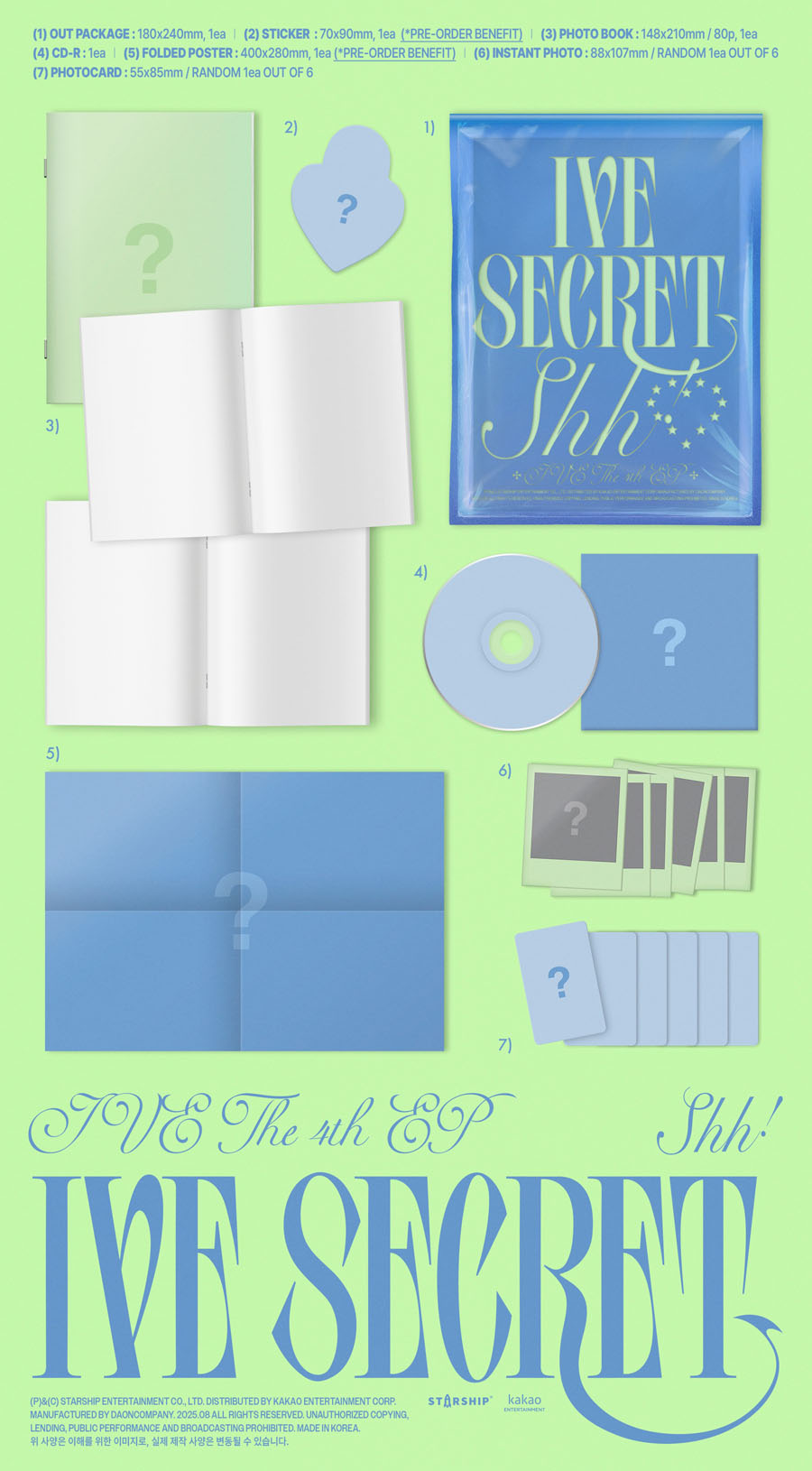 IVE THE 4th EP ＜IVE SECRET＞ HMV限定特典付きご予約受付開始|K-POP