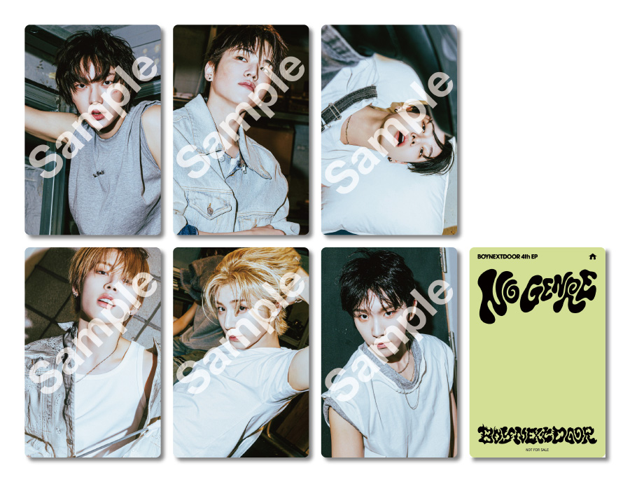 BOYNEXTDOOR 4th EP『No Genre』発売決定！《＠Loppi・HMV限定特典