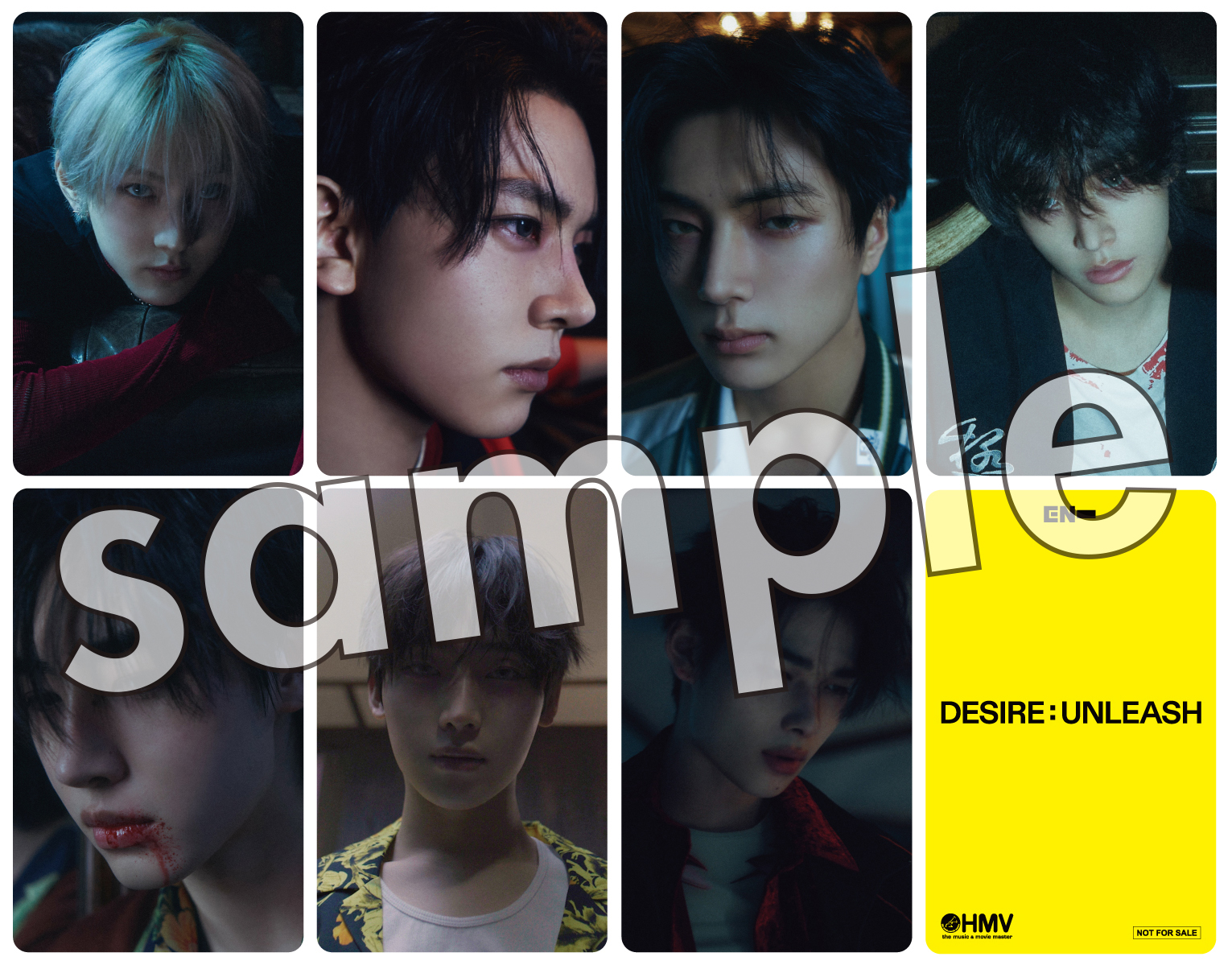 ENHYPEN 6thミニアルバム『DESIRE : UNLEASH』《@Loppi・HMV限定特典