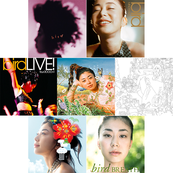bird アルバム7タイトル 2025年7月23日同時発売|ジャパニーズポップス