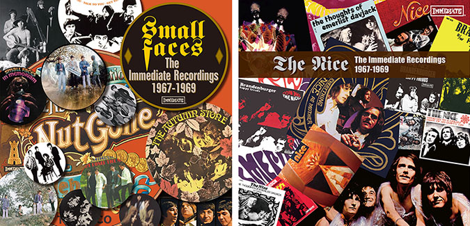 スモール・フェイセス、ザ・ナイス イミディエイトレーベル期 最新リ