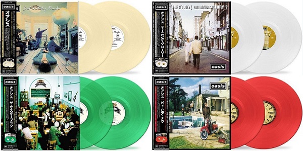 オアシスの10月来日公演を記念して、国内盤アナログレコード限定再発売