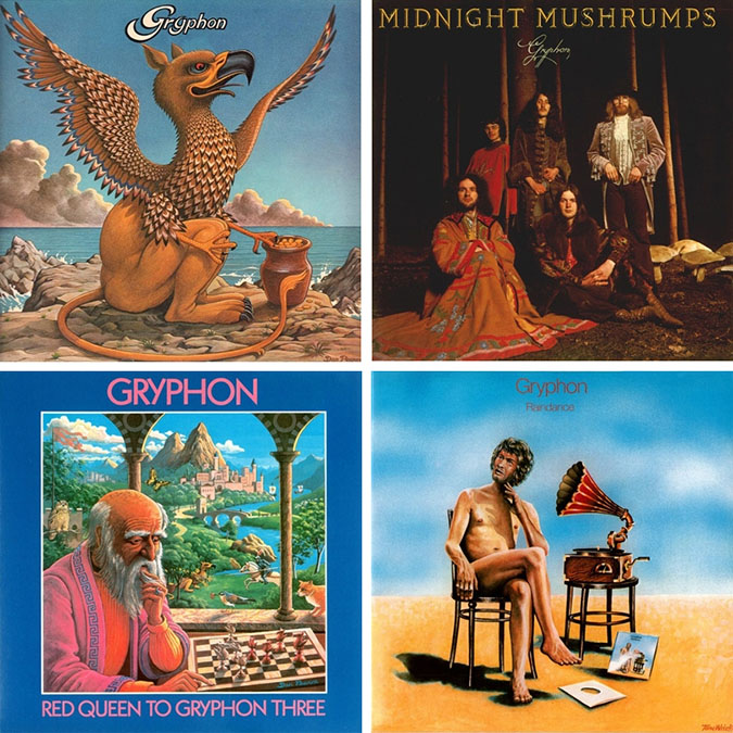 グリフォン (Gryphon) 名盤4タイトル 最新リマスター 紙ジャケットSHM