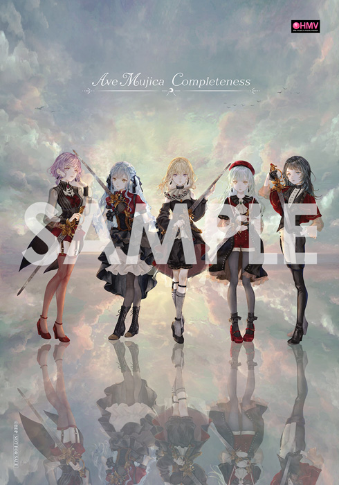Ave Mujica 1stアルバム CD 「Completeness」 2025年4月23日 発売中