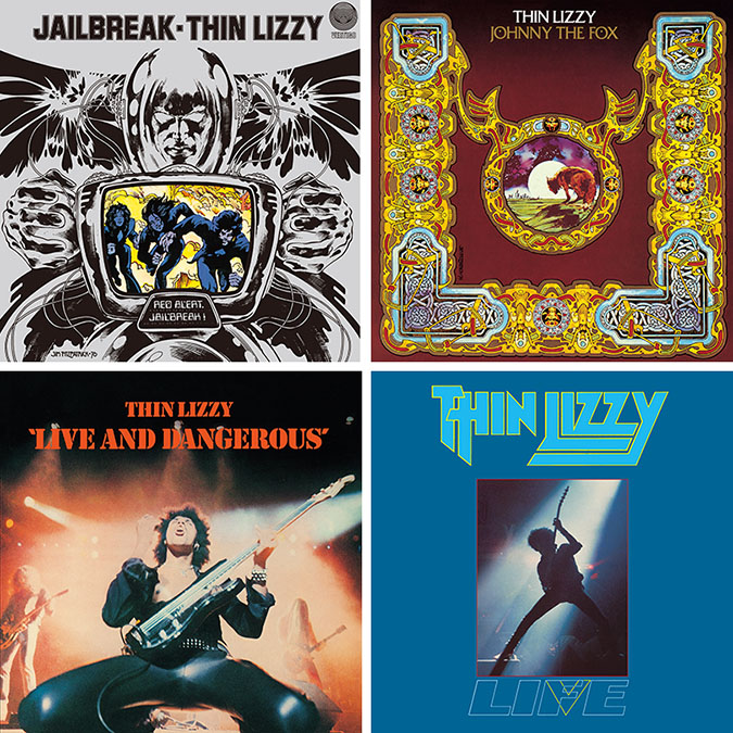 シン・リジィ 名盤4タイトル 紙ジャケットSHM-CD 第2弾 2025年11月21